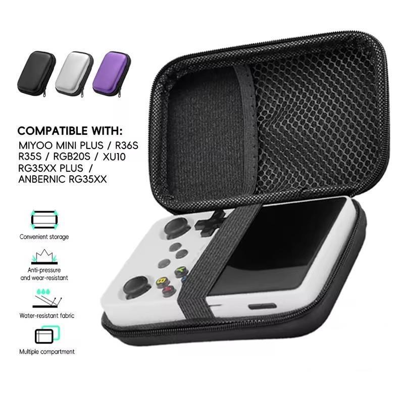 Case for Anbernic RG35XX Plus Miyoo Mini Plus R36S R35S Cases EVA Cover Protable Bag Gaming Accessories