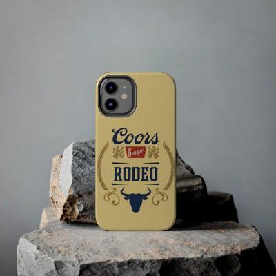 Coors Cowboy Phone Case, Coors Banquet Rodeo Cowboy, Country Western, Coors Beer Phone Case For iPhone 15, 14, 13, 12, 11, 8 X, Mini, Pro Max, Pro, Plus, Unique Phone Case