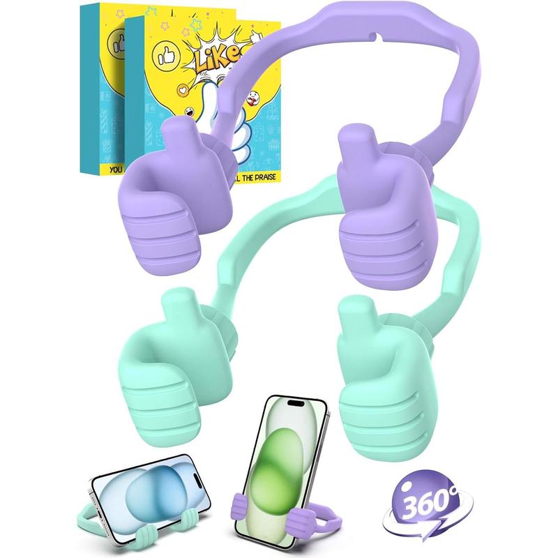 Stocking Stuffers for Teens  Adults Women Gifts for Christmas Cell Phone Stand: Adjustable Lazy Thumbs Up Phone Holder for Teenagers