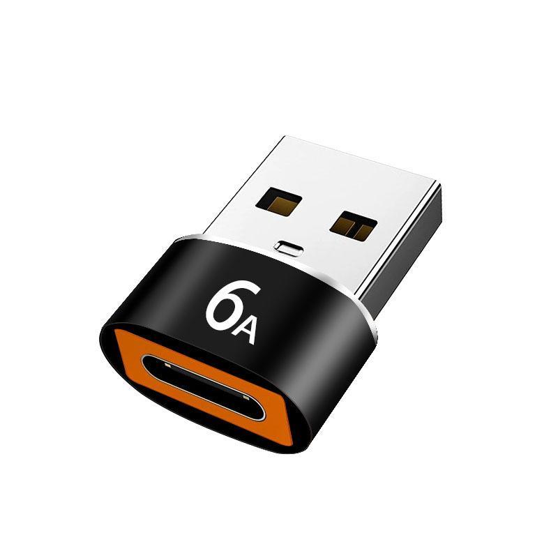 Fast Transmission Type-C to USB Adapter, Portable Lightweight OTG Adapter, 1 Count High Speed Data Transmission Adapter for Samsung,  Android, Laptop