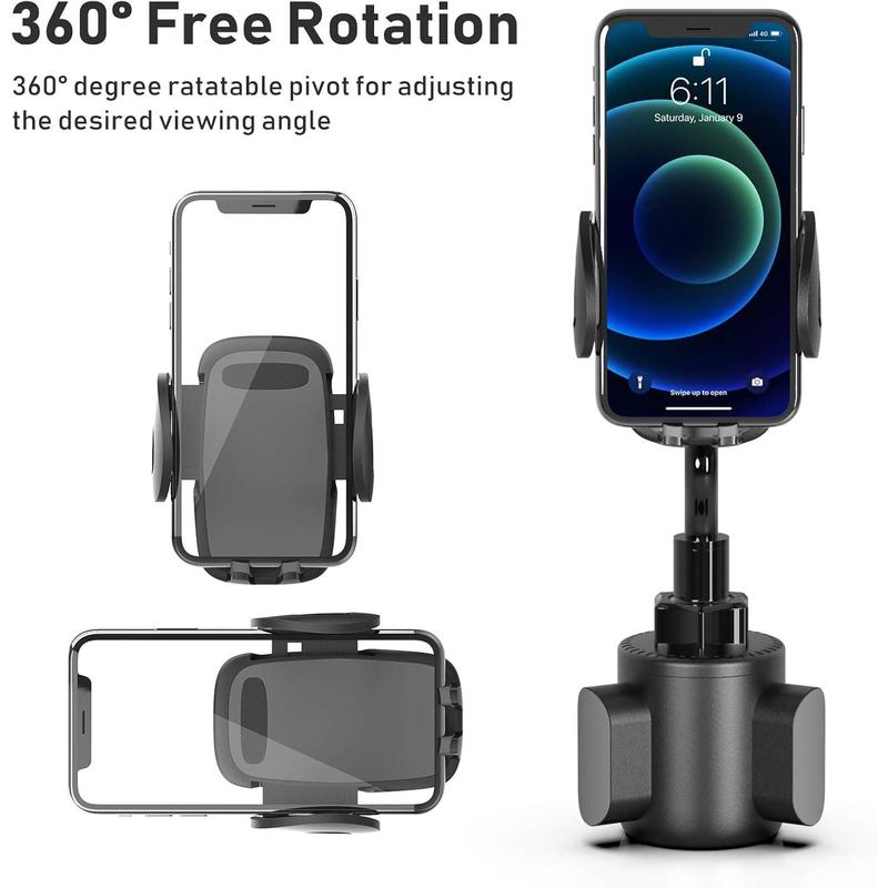 Cup Car Phone Holder for Car, Car Cup Holder Phone Mount, Universal Adjustable Gooseneck Cup Holder Cradle Car Mount for Cell Phone iPhone,Samsung,Huawei,LG, Sony, Nokia Cellphone Smartphone Stand