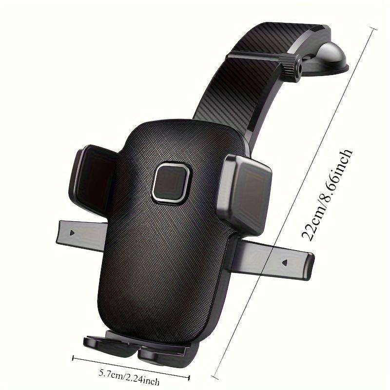 Mobile Phone Holder for Car Dashboard, Upgraded Adjustable Horizontal and Vertical Phone Holder for Car Dashboard Compatible with All Mobile Phones