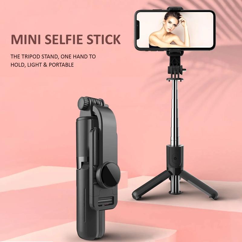 Smartphone Tripod | Tripod for iPhone & Selfie Stick with Cellphone Mount and Remote | Upgraded, Stable, and Portable for Android & iPhone 16 15 14 13