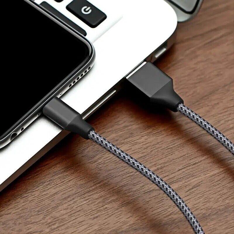 3 Pack Fast Charger Cable Heavy Duty For iPhone 13 12 11 X XR 8 7 Charging Cord