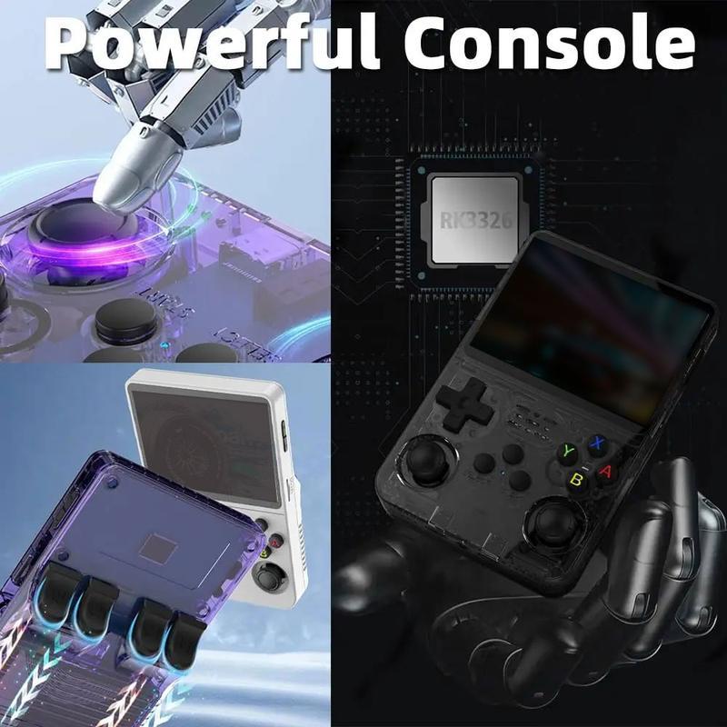 [BLACKFRIDAYDEALS] Retro Video Handheld Game Console Linux System 3.5 in IPS Screen Built in 64G TF Card Preinstalled Gamess retro handheld Xmax Gift hald  held USB Rechargeable