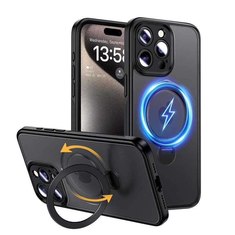 Magicjohn 360° Invisible Magnetic Stand Phone Case Does not apply