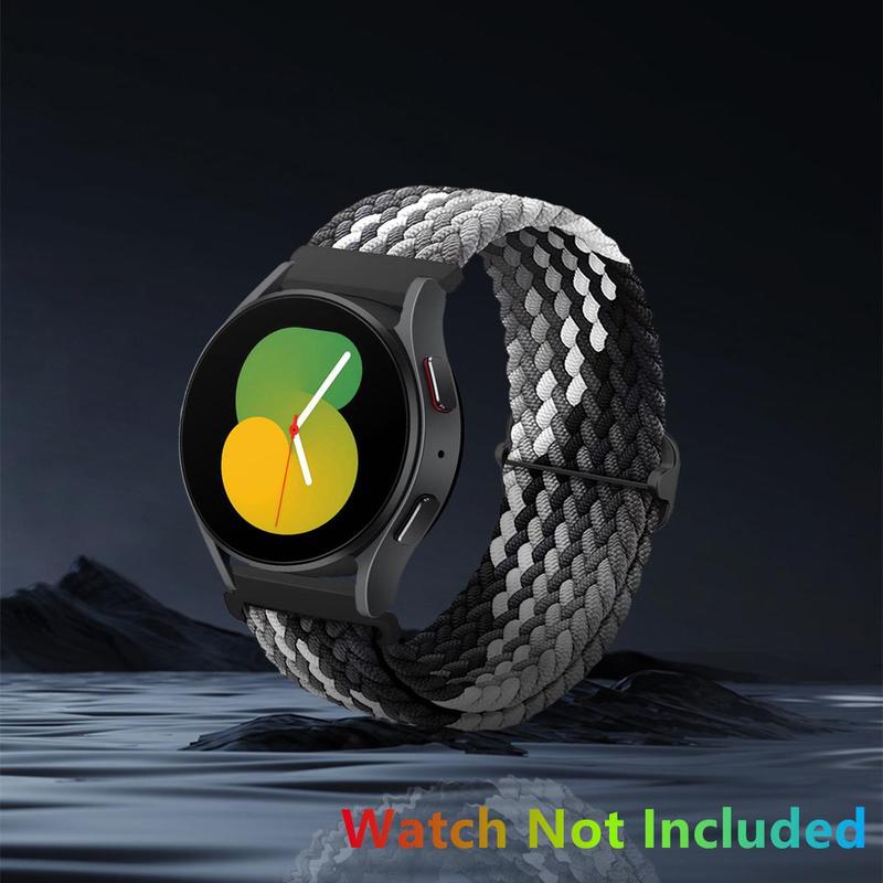 Fashionable Nylon Woven Watch Band (Band Only), Stylish Watch Band for Samsung Galaxy Watch 7 6 5 4, Smart Watch Accessories