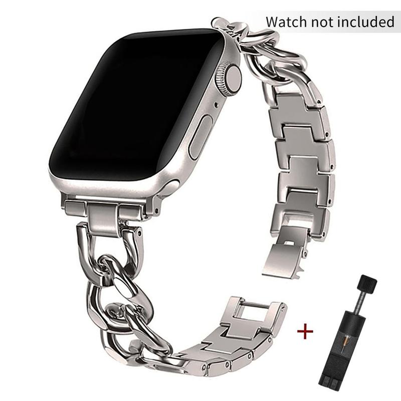 Solid Color Watch Band, 1 Count Fashionable Watch Band for iWatch Series 9 8 7 6 5 SE 4 3 2 Ultra 2, Smart Watch Accessories