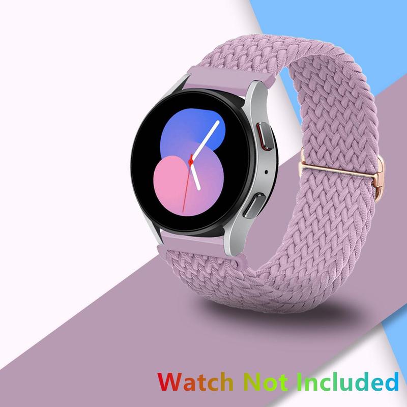 Fashionable Nylon Woven Watch Band (Band Only), Stylish Watch Band for Samsung Galaxy Watch 7 6 5 4, Smart Watch Accessories