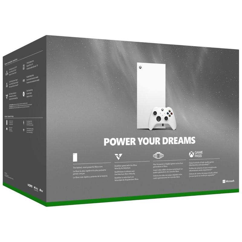 Microsoft Xbox Series X 1TB All-Digital Console (Disc-Free Gaming) - Robot White