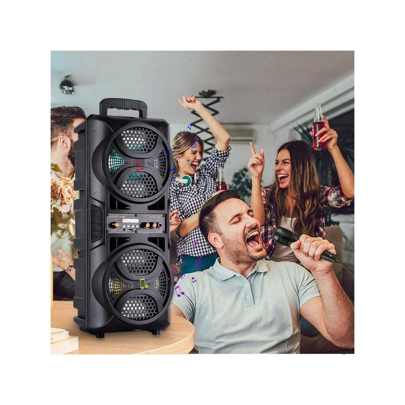 3000W Portable Bluetooth Speaker Sub Woofer Heavy Bass Sound System Party+Remote