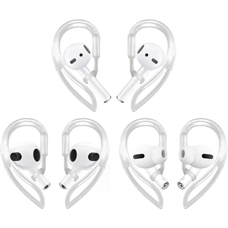 Ear Hooks Compatible with Apple AirPod All Models [Multi-dimensional adjustable] Holder Accessories for Ear Buds Pro Earphones Headset Headphones