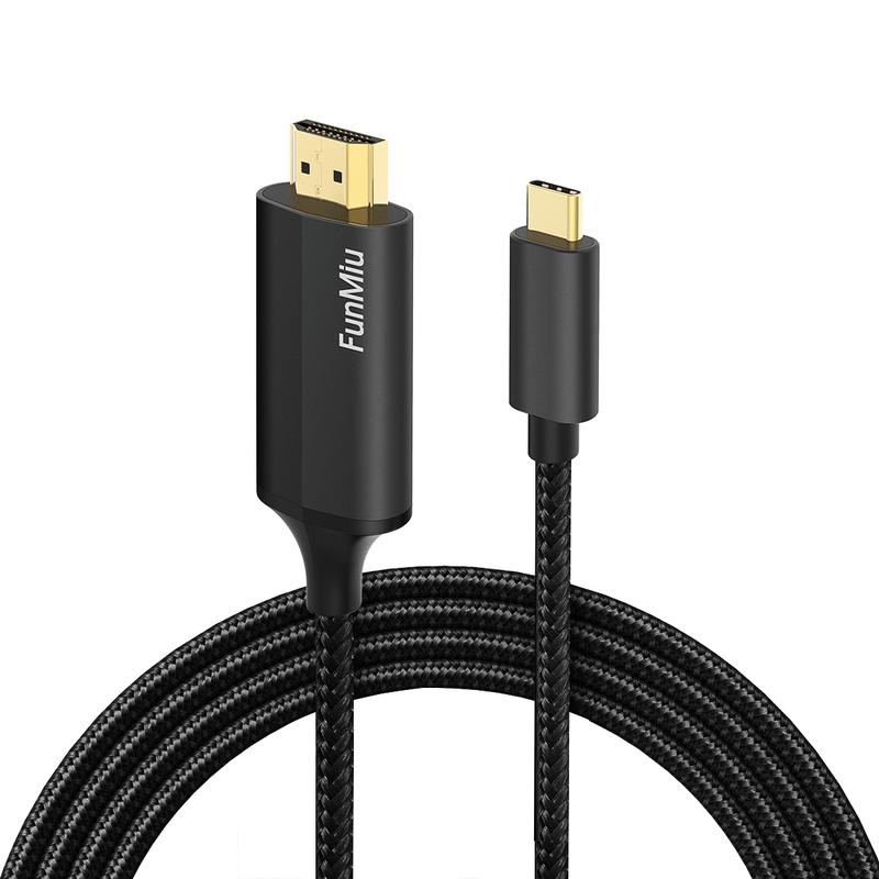 USB C to HDMI Cable • HDMI Cable for iPhone 15 to TV • Compatible with iPhone16, 15, iPad Pro• YouTube  Netflix  Disney   Video to TV Output • with 4K High-Speed Display • Sync Video and Sound • Just Plug and Play • 6.6FT