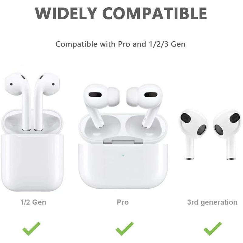 Ear Hooks Compatible with Apple AirPod All Models [Multi-dimensional adjustable] Holder Accessories for Ear Buds Pro Earphones Headset Headphones