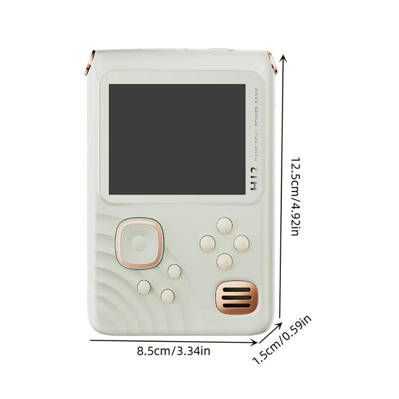 Rechargeable Retro Handheld Game Console with 1000 Classic Games, 3.5-inch Screen Handheld Game Console, Portable Gaming Console