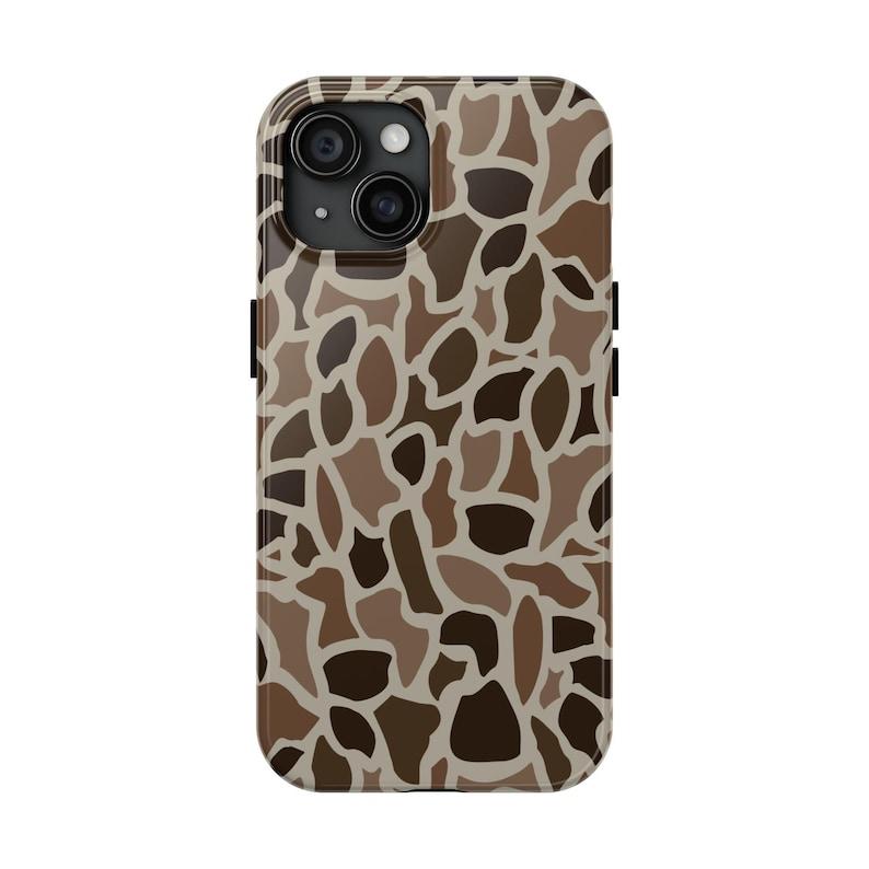 Old School Camo Tough Phone Case, Gifts for Him, Hunting Gifts