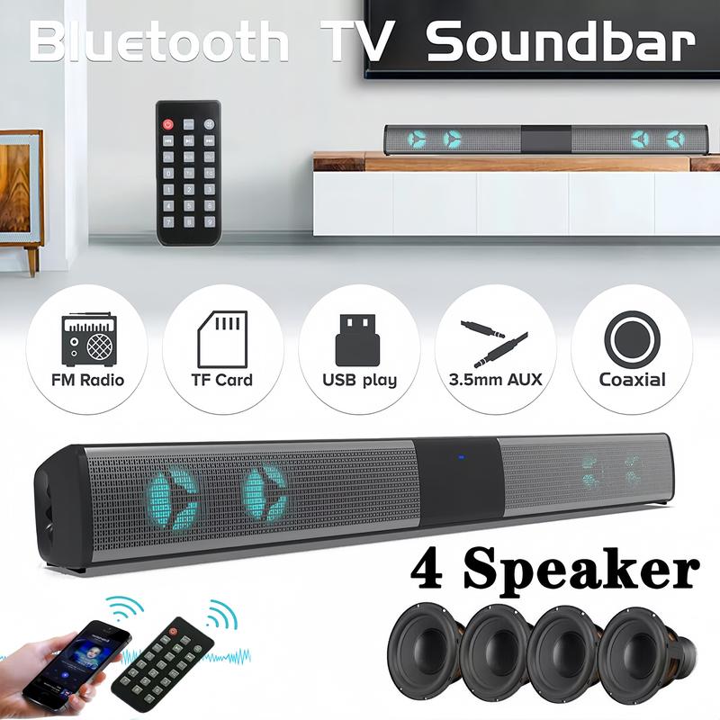 [Black Friday] Bluetooth headset Wireless home theater speaker, Home theater,surround sound portable subwoofer speaker system,wireless Bluetooth connection(TV,mobile phone,laptop)Black Friday,New Year gifts,Christmas