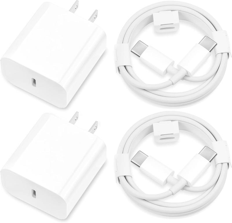 2Pack iPhone Charger Fast Charging, iPhone Fast Charger Type C Fast Charger Block Plug Adapter USB-C to Lightning Cable Cord for iPhone 14  13  13 Pro  12 Pro  12 Pro Max  11  Xs Max  XR  X  SE, iPad, AirPods