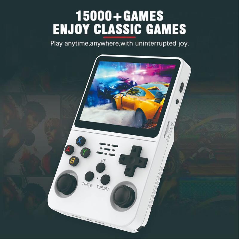 R36S Retro Handheld Video Game Console Linux System 3.5 Inch IPS Screen Portable Pocket Video Player 128GB Games Gift