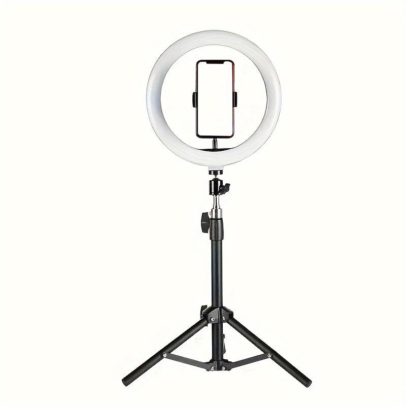 10-inch LED Ring Selfie Light With Mobile Phone Tripod Set, Compatible With Most Mobile Phones And Cameras, Suitable For Selfies Smartphone