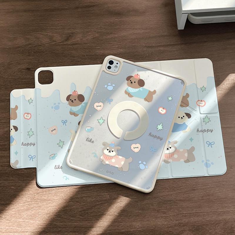 Cute Cartoon Pattern Tablet Case, 1 Count Shockproof Tablet Protective Cover, Tablet Protector for iPad Mini Air Pro