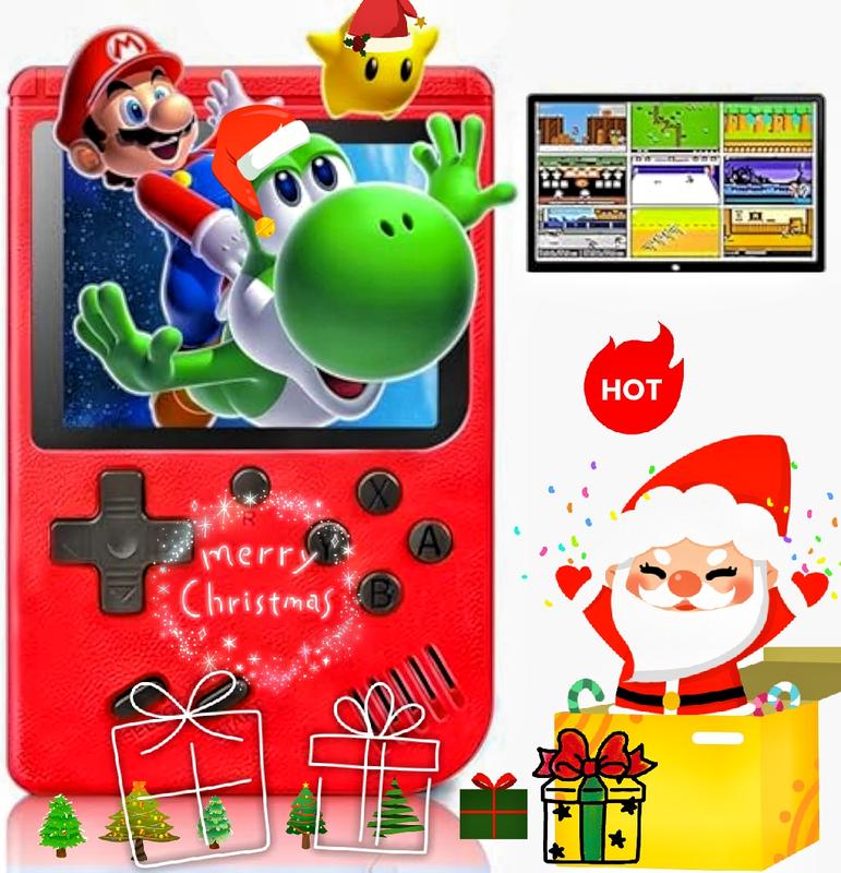 Retro video game console 3.0-inch LCD screen 400 games Portable mini handheld children's game console