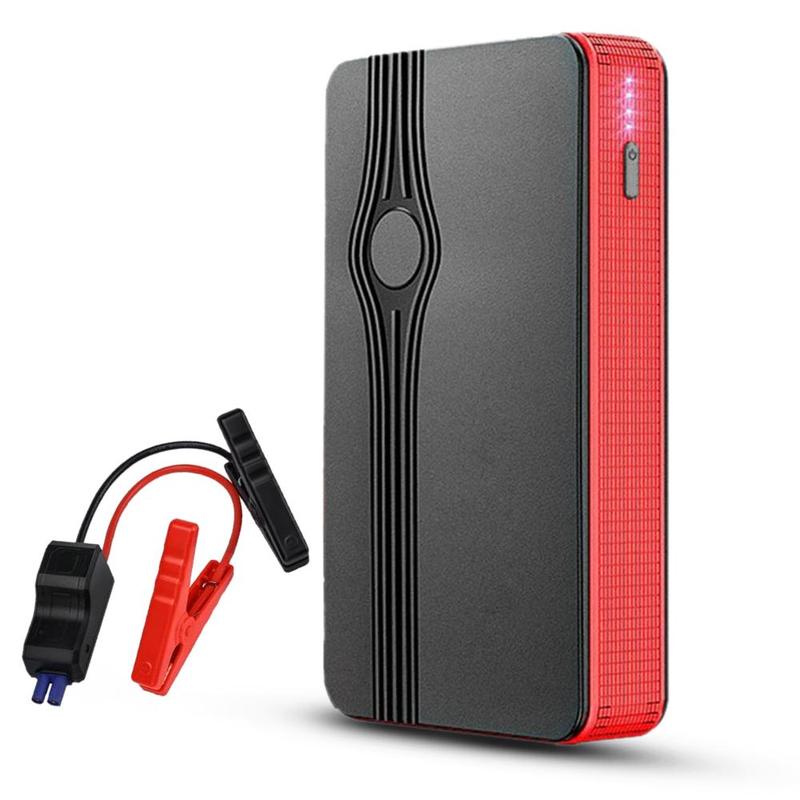 Car Emergency Start Power Bank, 6000mAh Car Jump Starter with Flashlight, Multifunctional Car Battery Charger, Car Emergency Start Power Bank