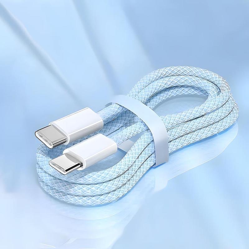 PD 35W Dual Type C Fast Charging Data Cable, Fast Charging Cable, Phone Accessories Compatible with iPhone 15 Pro Max Plus Samsung OPPO Redmi