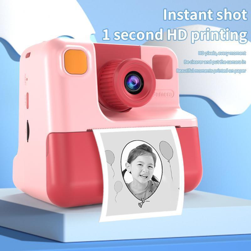 KGG Instant Camera, Rechargeable Instant Imaging Camera with IPS Display Screen, Digital Printing Camera, Gift for Holiday & Birthday