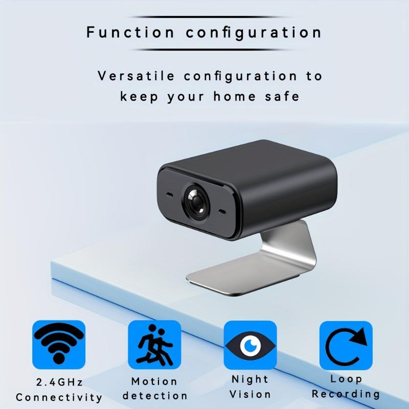 [Fast Arrival] X6 Mini Security Camera - Real-Time Monitoring, Infrared Night Vision, Motion Detection, Easy Install Indoor Nanny & Pet Camera