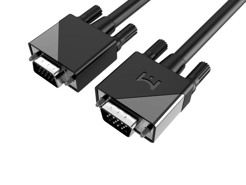 1080P Full HD Computer Monitor Connection VGA (3+6) Male to Male Cable