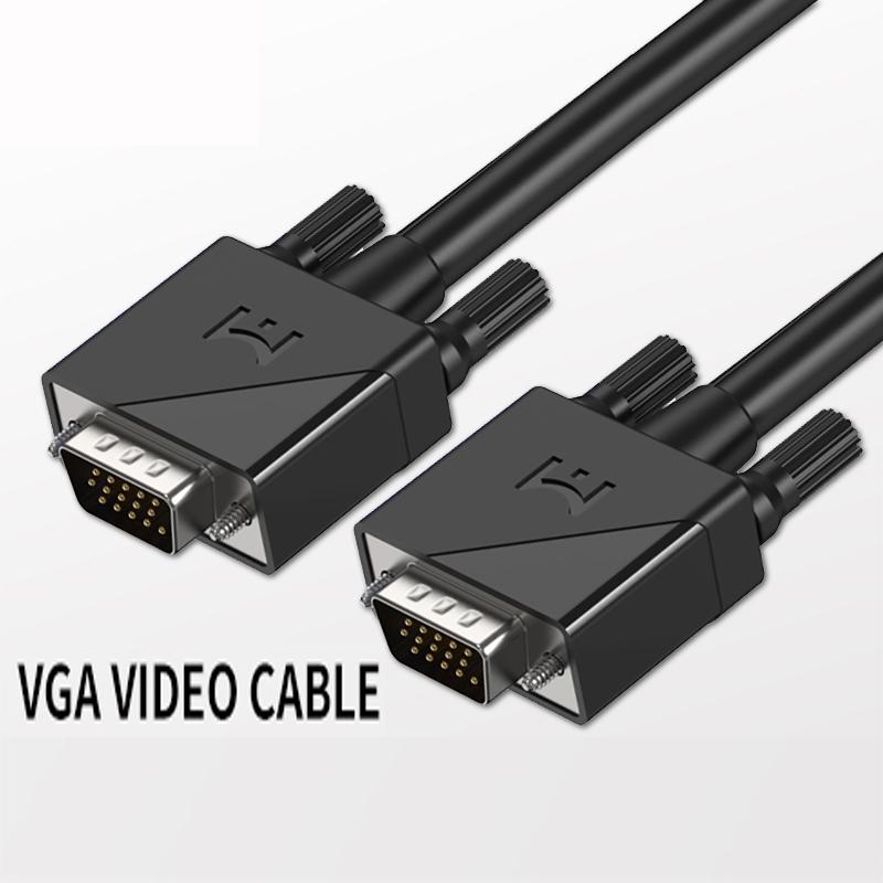 1080P Full HD Computer Monitor Connection VGA (3+6) Male to Male Cable