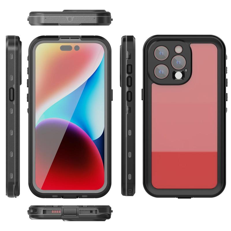 Waterproof Phone Case, 1 Count Shockproof Phone Protective Cover, Anti-scratch Phone Cases for iPhone 15 Pro Max Case iPhone 11 Cases iPhone 14 Pro Max Case iPhone 15 Cases iPhone X Series 12 13 Pro Max 15 Plus, Unique Phone Cases, Phone Accessories