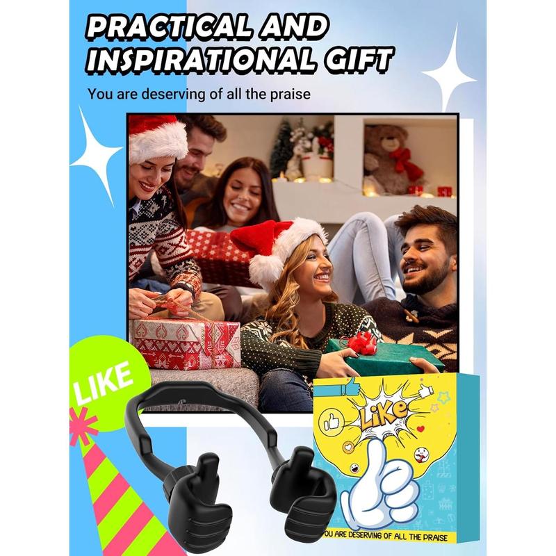 Stocking Stuffers for Teens  Adults  Gifts for Men Women: Thumbs Up Lazy Phone Stand Cell Phone Holder Stand Gifts Wife Ideas Funny Gag