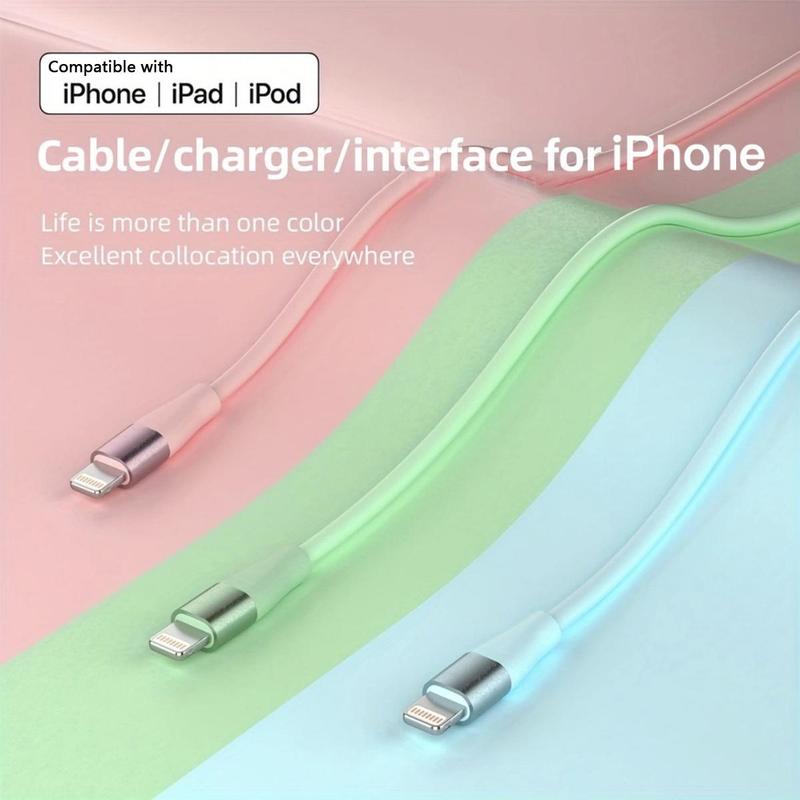 10FT [Apple MFi Certified] USB A Cable Charging Compatible with iPhone 14 13 12 11 Pro Max XR 8 7 6 Plus SE And More Cellphone, Mobile Phone Portable Charger Cable for Car Summer, Car Charger Cable for Smartphone Electronic Products