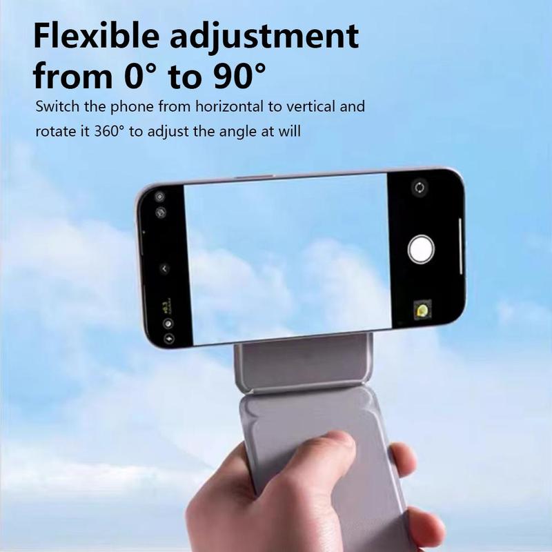 Magnetic Phone Holder, Portable Foldable Desktop Phone Stand, Adjustable Angle Desktop Phone Holder, Phone Accessories for iPhone