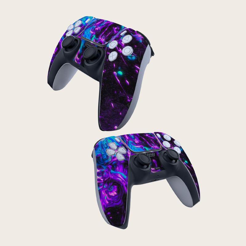 Game Controller Sticker, Waterproof & Anti-fingerprint Game Controller Sticker, DIY Decorative Sticker for PlayStation 5 Controller