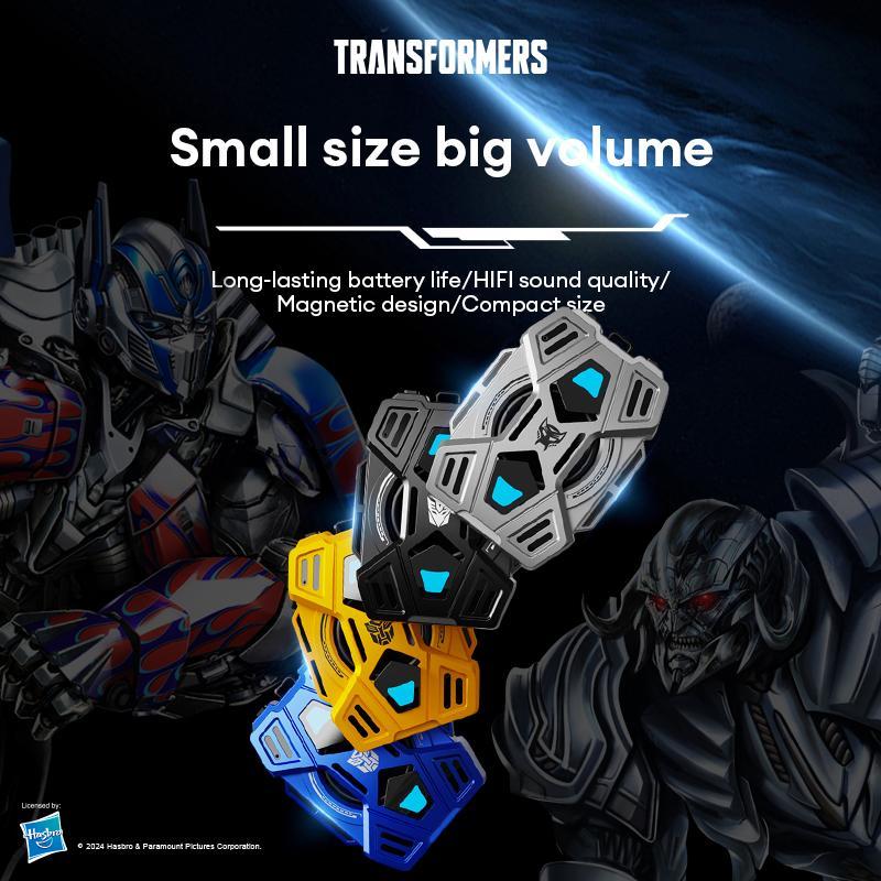 Transformers TF-Y15 Magnetic Audio Speaker, Portable Wireless Speaker, High-quality Diaphragm Design Mini Speaker for Smartphone, Home & Outdoor