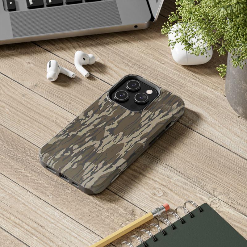 Camo Couple Phone Case, Matching Case, Camo Bow, Gift For Couple, All series 16 15 14 13 12 11 X & more Pro Max SE Phone Case, Accessories Durable Camo Duck