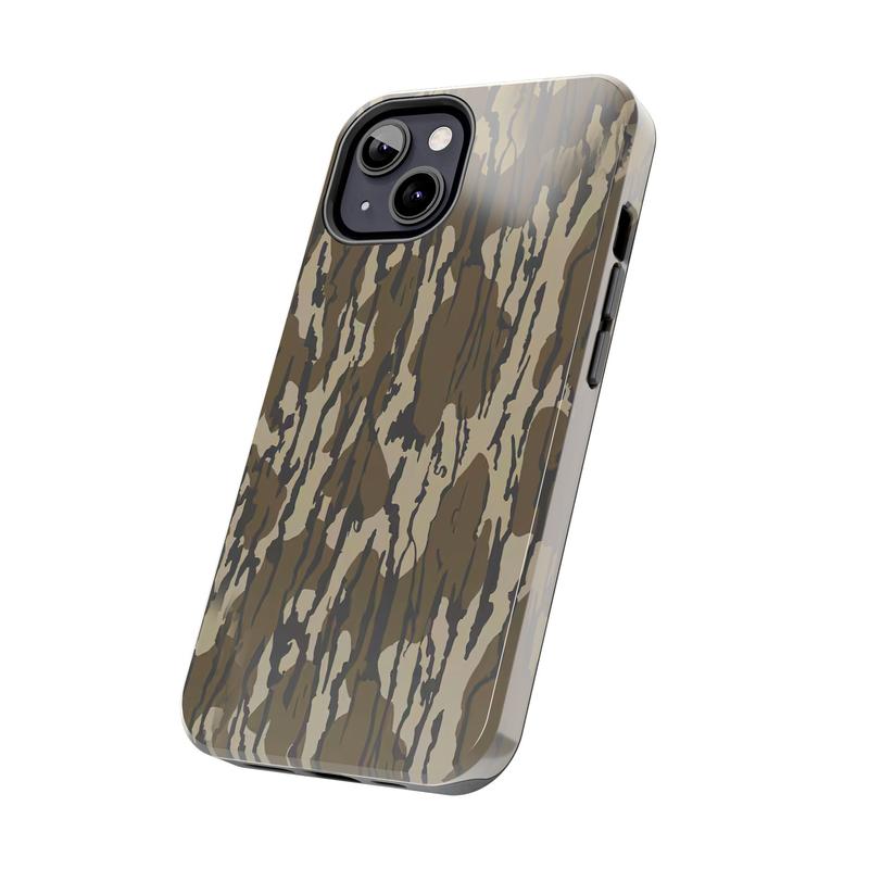 Camo Couple Phone Case, Matching Case, Camo Bow, Gift For Couple, All series 16 15 14 13 12 11 X & more Pro Max SE Phone Case, Accessories Durable Camo Duck