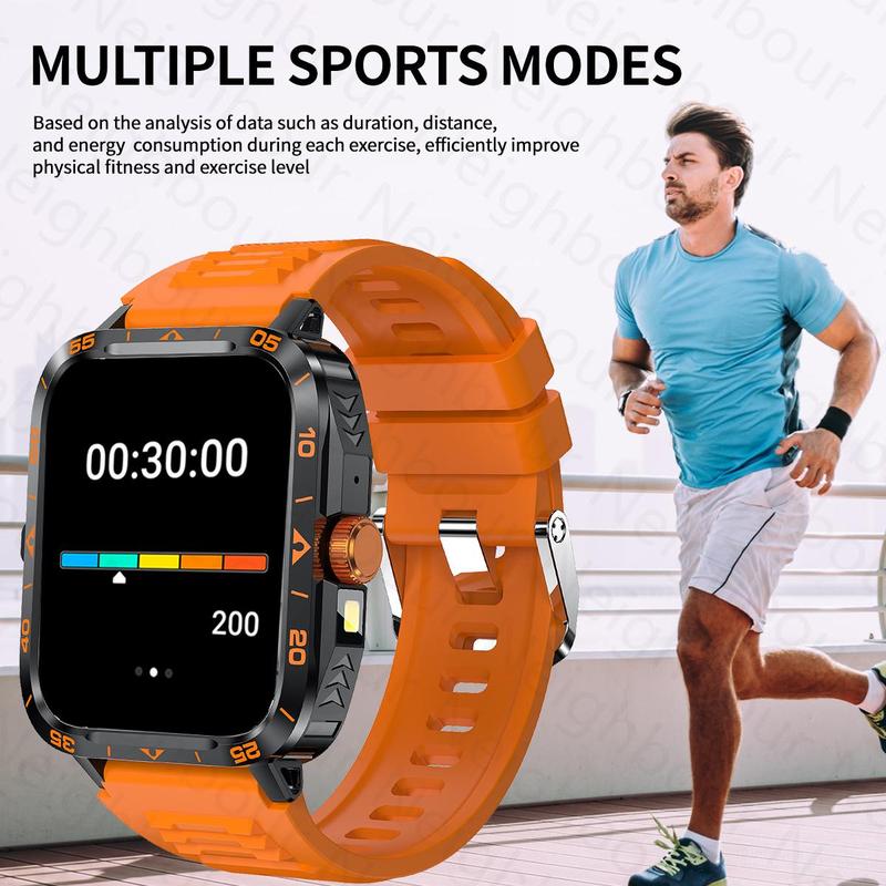 Multifunctional Smart Watch, Fashion Digital Watch with Multi-Sport Modes & Weather Forcast, Wearable Sports Watch for Women & Men