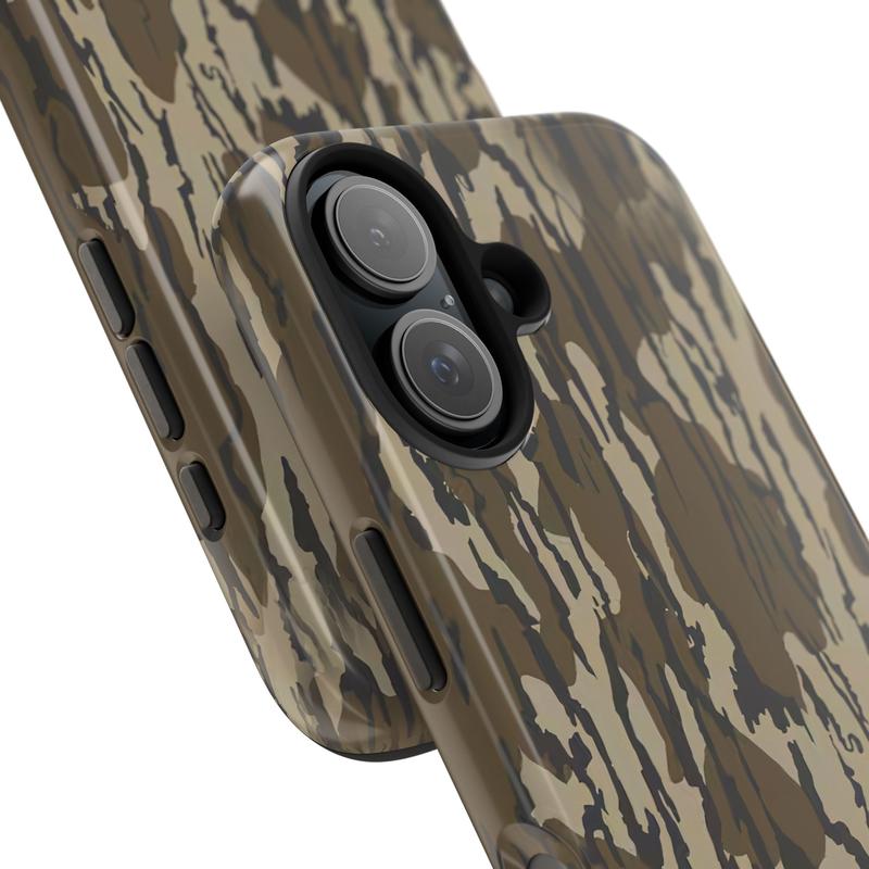 Camo Couple Phone Case, Matching Case, Camo Bow, Gift For Couple, All series 16 15 14 13 12 11 X & more Pro Max SE Phone Case, Accessories Durable Camo Duck