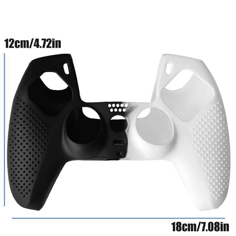 Game Controller Protective Cover, Anti-sweat Anti-slip Gamepad Protective Case, Gaming Accessories, Game Controller Decorative Case For PS5 Controller, Spring Console Accessories