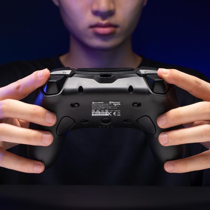 GameSir Tarantula Pro Wireless Controller for PC Switch iOS Android - ABXY Layout Switching, Anti-Drift TMR Sticks, 9 Mappable Buttons, RGB Lighting, 1200mAh