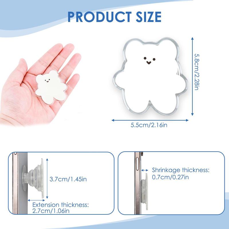 Cute Cartoon Bear Design Phone Grip, Foldable & Expandable Phone Holder, Phone Accessories