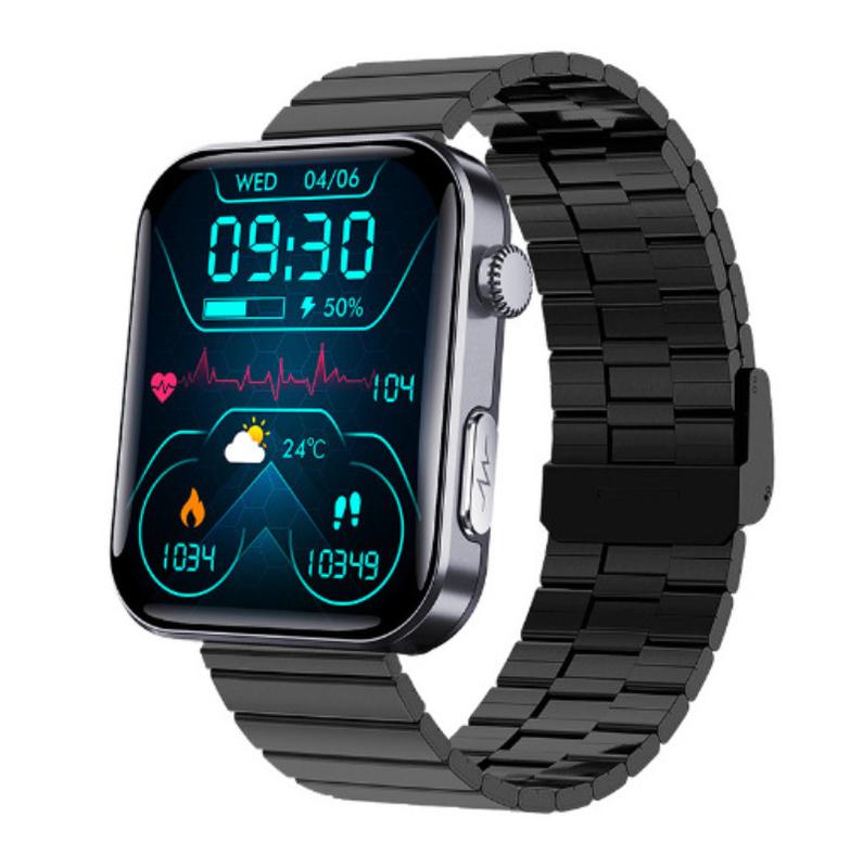 ECG Monitoring Blood Sugar Monitor Sport Bracelet Bluetooth Talking Watch Siri Voice Smart Watch Multi Sport Mode Blood Oxygen Smart Bracelet outdoor smart