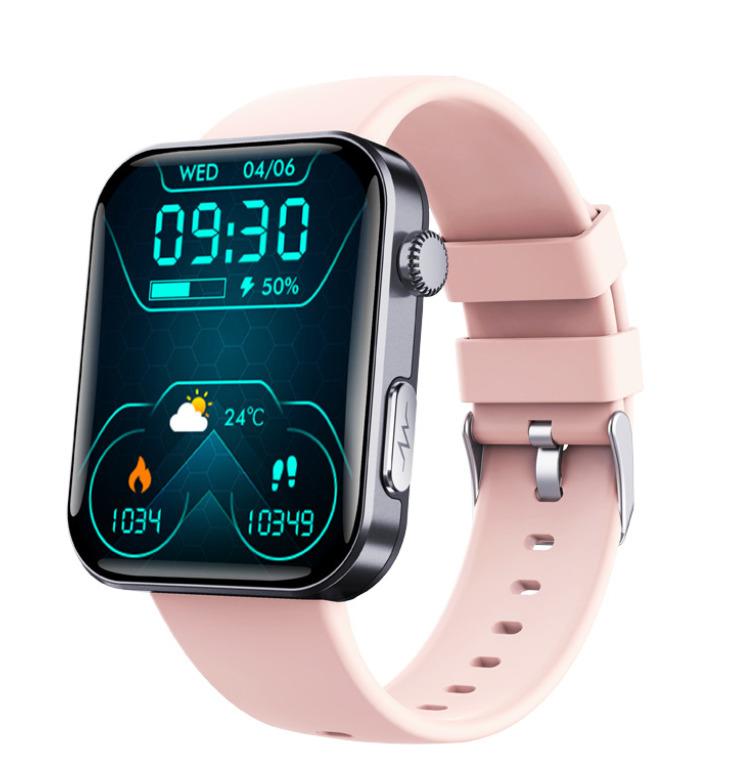 ECG Monitoring Blood Sugar Monitor Sport Bracelet Bluetooth Talking Watch Siri Voice Smart Watch Multi Sport Mode Blood Oxygen Smart Bracelet outdoor smart