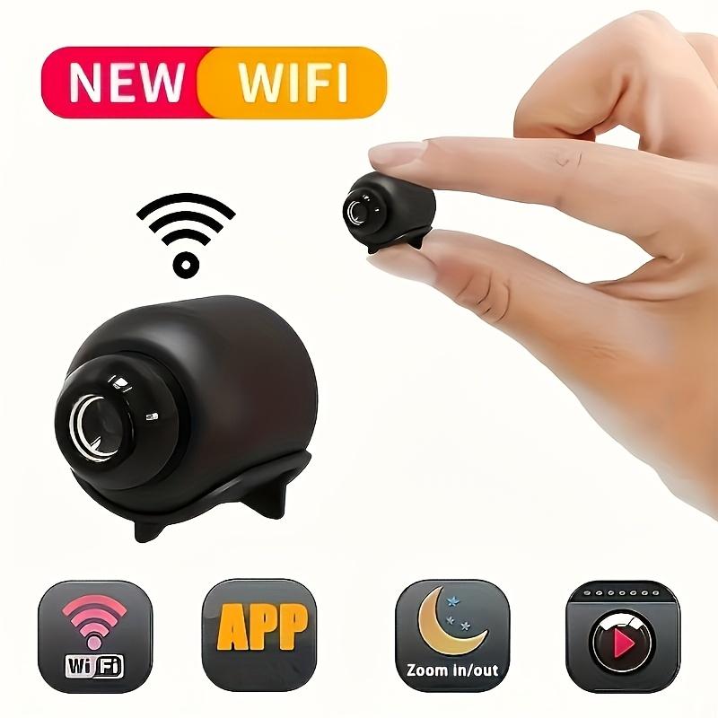 HD WiFi Mini Security Camera - Indoor Outdoor Remote Viewing, Wireless Home Monitor with USB Power