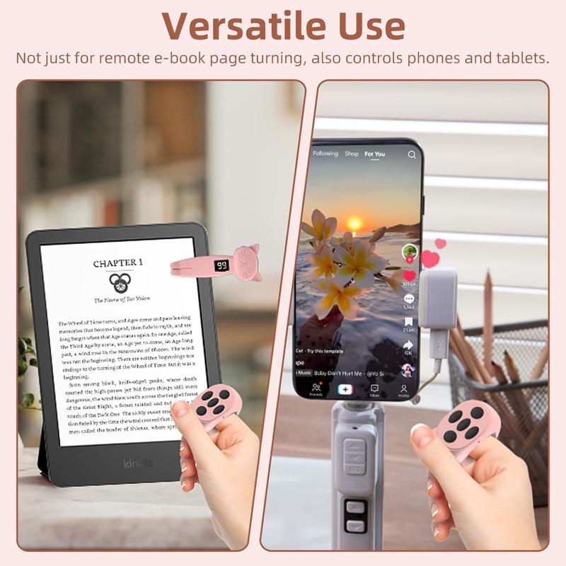 [BLACK FRIDAY] Multifunctional Wireless Ring Remote Control, Smart Remote Control for Cellphone Smartphone Selfie, Selfie Accessories Wireless Remote Bluetooth tiktok  remote