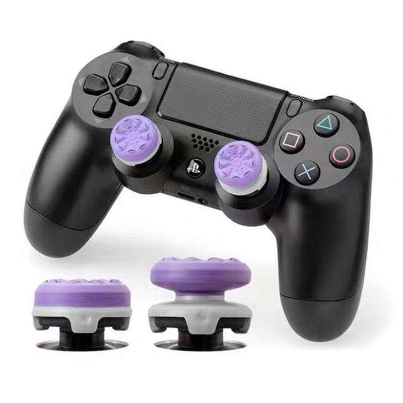 Thumbsticks for PlayStation 5 4 (PS4 PS5 Xbox), Professional Thumbsticks, 1 High-Rise &1 Mid-Rise, Game Entertainment Accessories